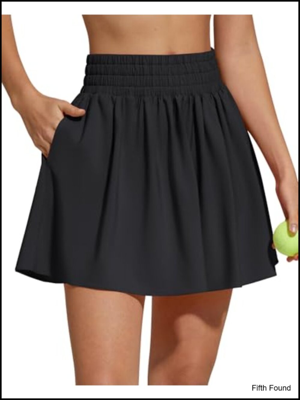 G4Free High Waisted Tennis Skort Flowy Athletic Golf Skirt with Pockets